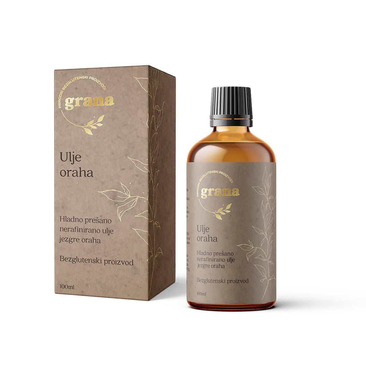 Orahovo ulje hladno prešano EKO 100 ml
