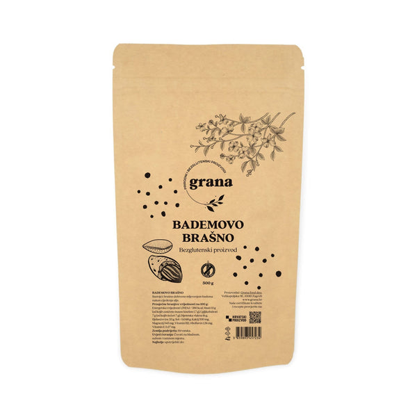 Bademovo brašno bezglutensko 500 g