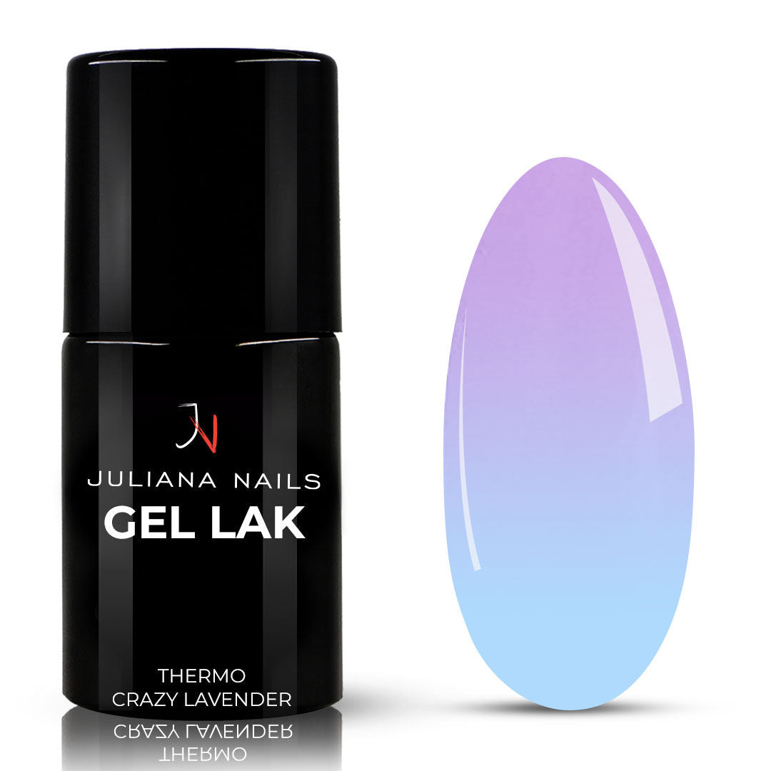Gel lak Thermo Crazy Lavender 6ml