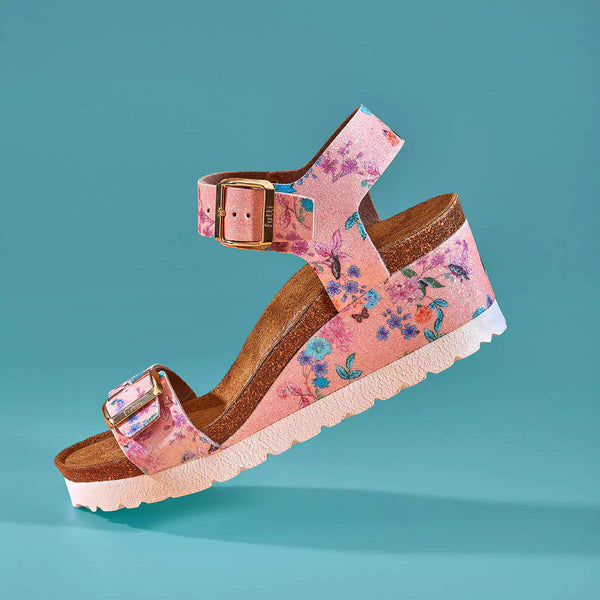 Nina Pink Flowers Glitter