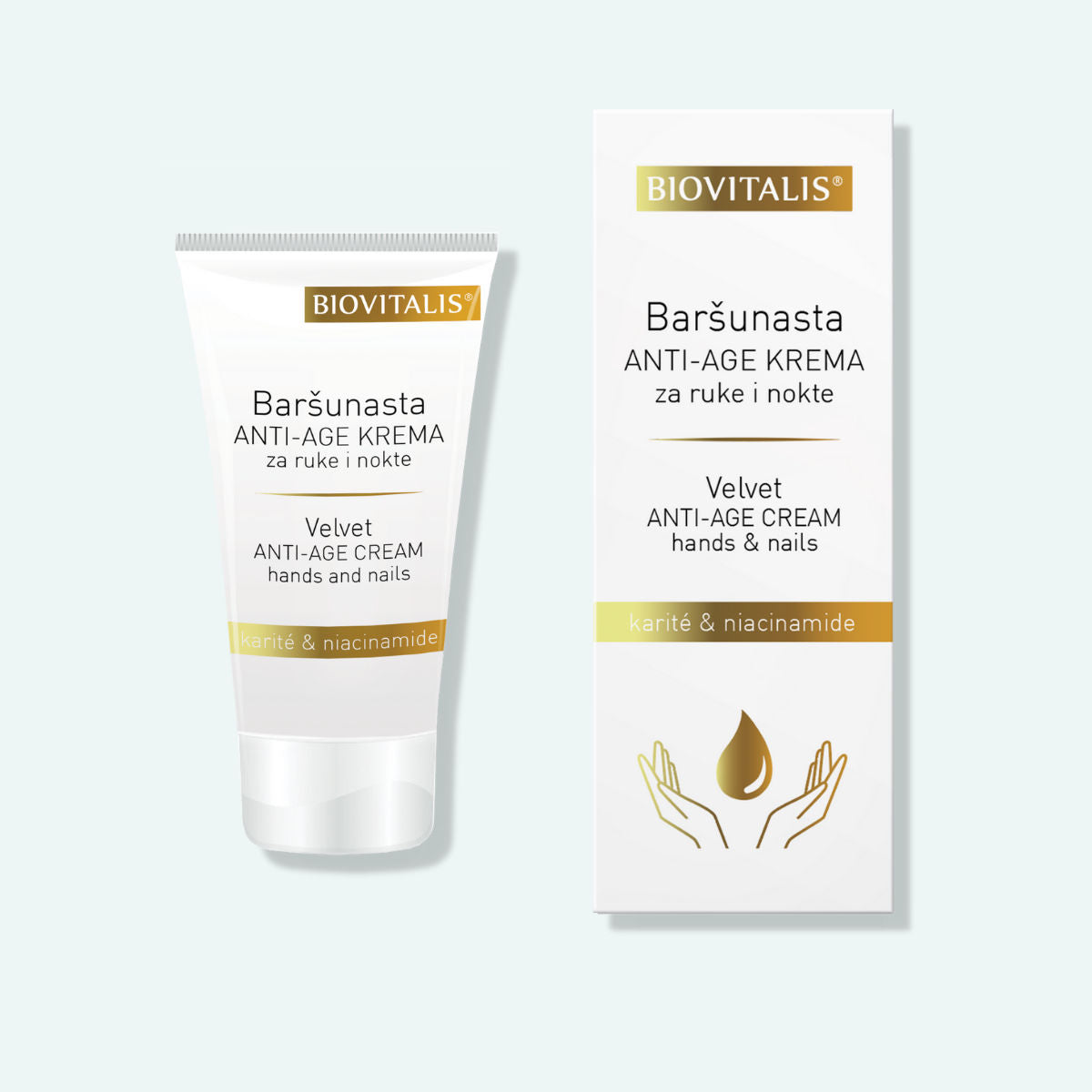 Baršunasta anti-age krema za ruke i nokte