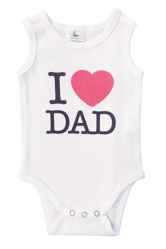 Body bez rukava - Love dad