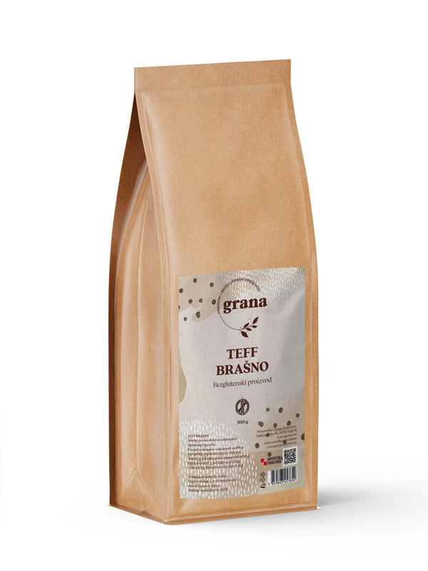 Teff bezglutensko brašno bijelo 500 g