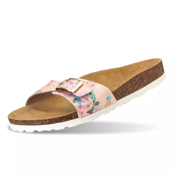 Mara Pink Flowers Glitter