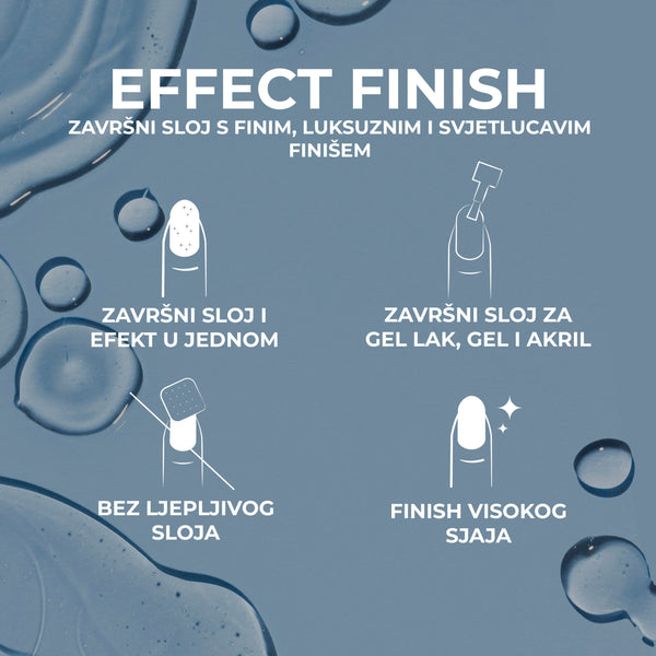 Gel lak Effect Finish – Brilliant Glow