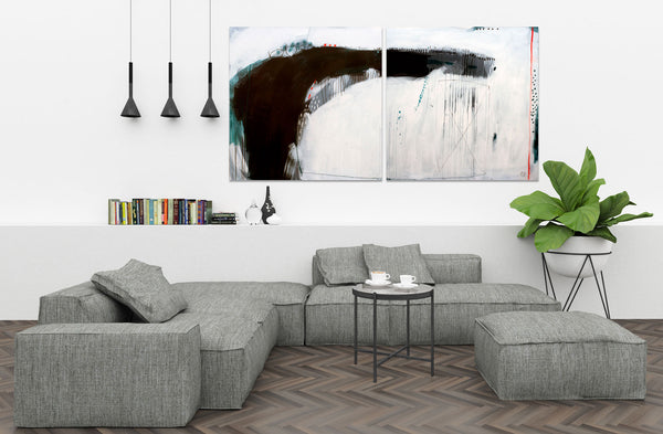 A ti si moja cesta ...(diptih) 80x160