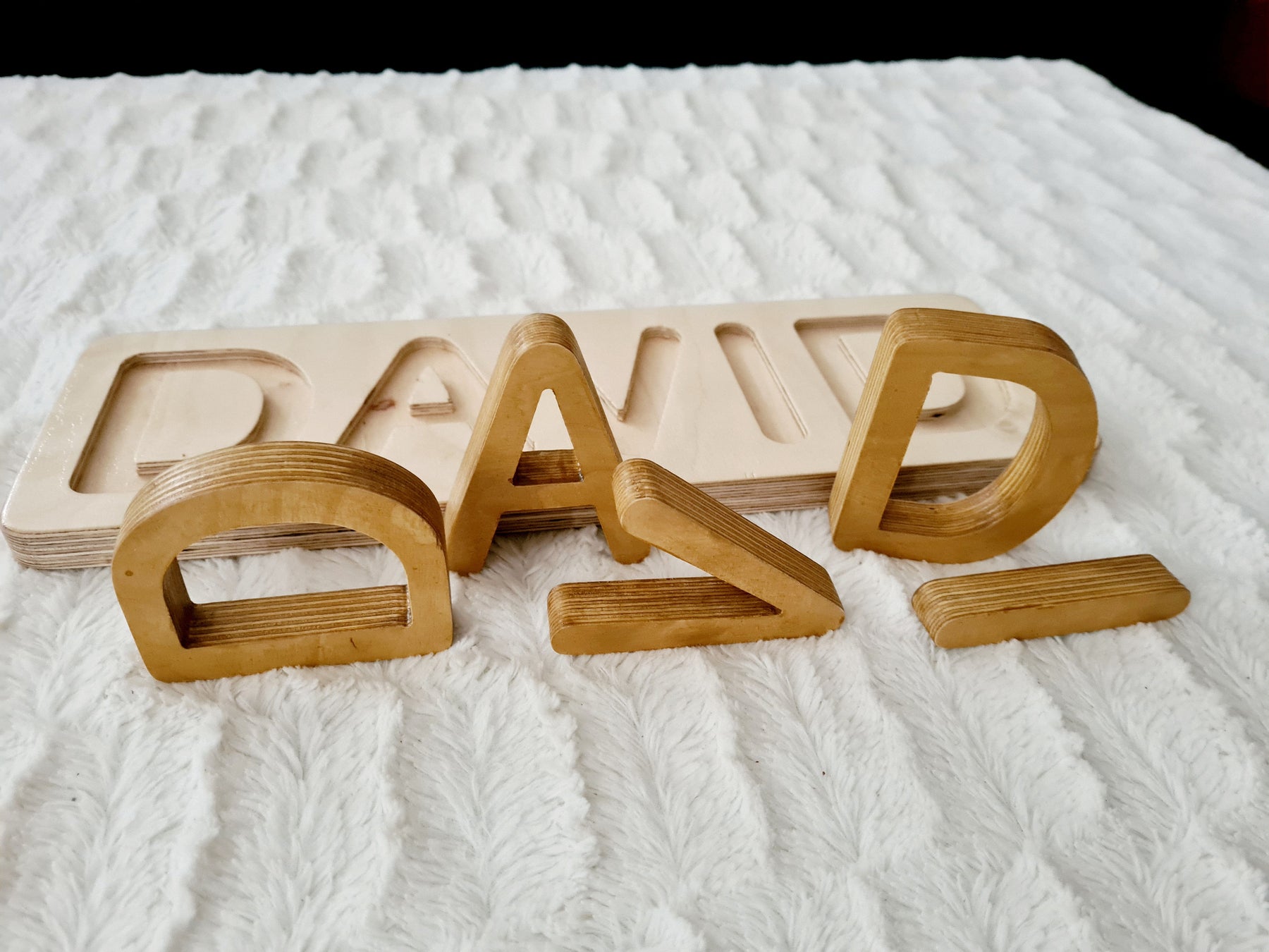 MY NAME / Montessori slagalica  / drvo