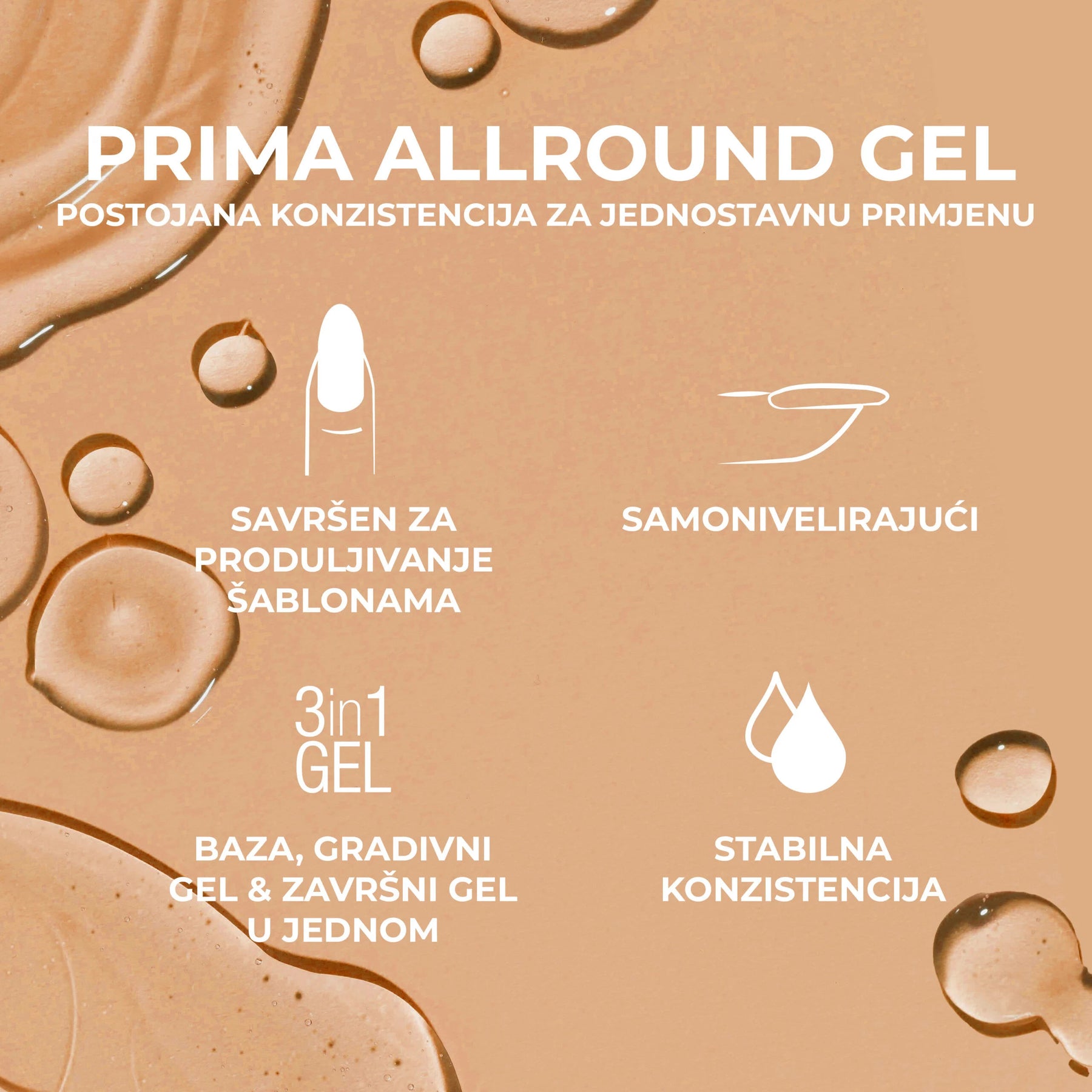Prima roza gel