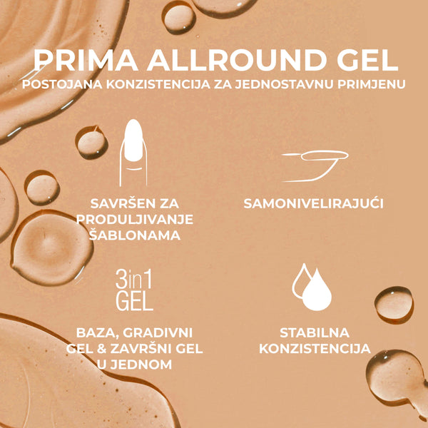 Prima roza gel
