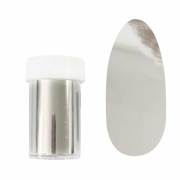 Nail art folija Silver Shine