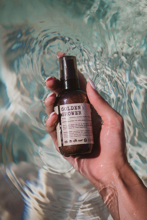 Dry sun oil Golden Shower 100ml
