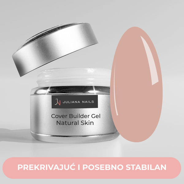 Cover gradivni gel – Natural Skin