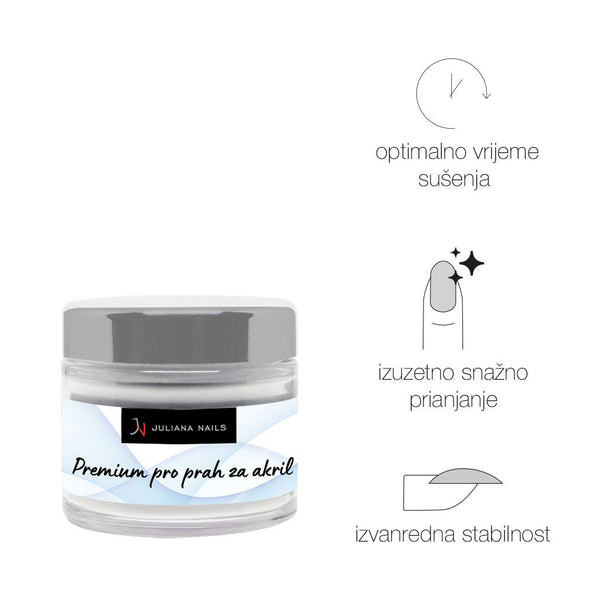 Premium pro prah za akril Sheer Ballerina