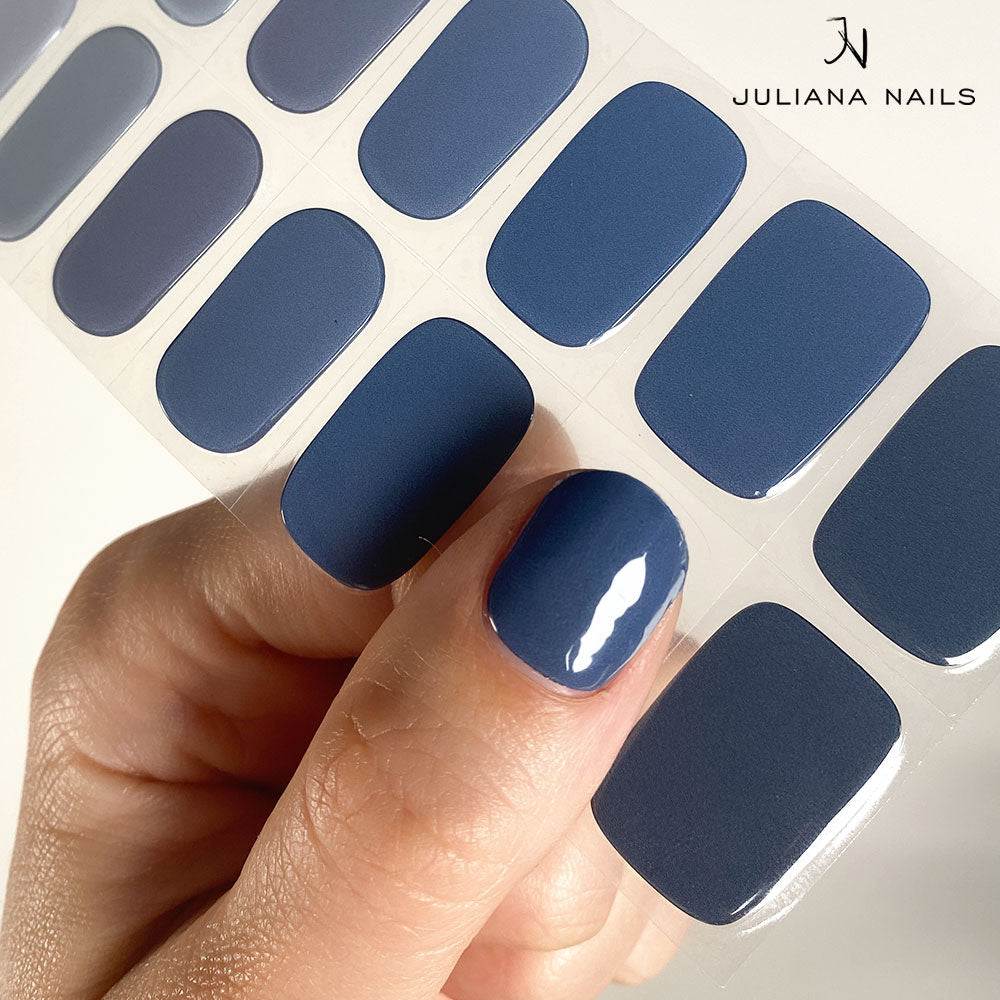 Nail Quickies – samoljepljive gel lak folije za nokte – Baby Shark (20 kom.)