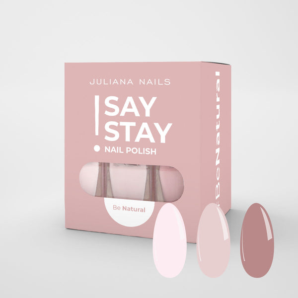 Say Stay! Nail polish Collection – Be Natural