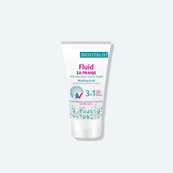 Fluid za pranje vrlo suhe kože sklone atopiji
