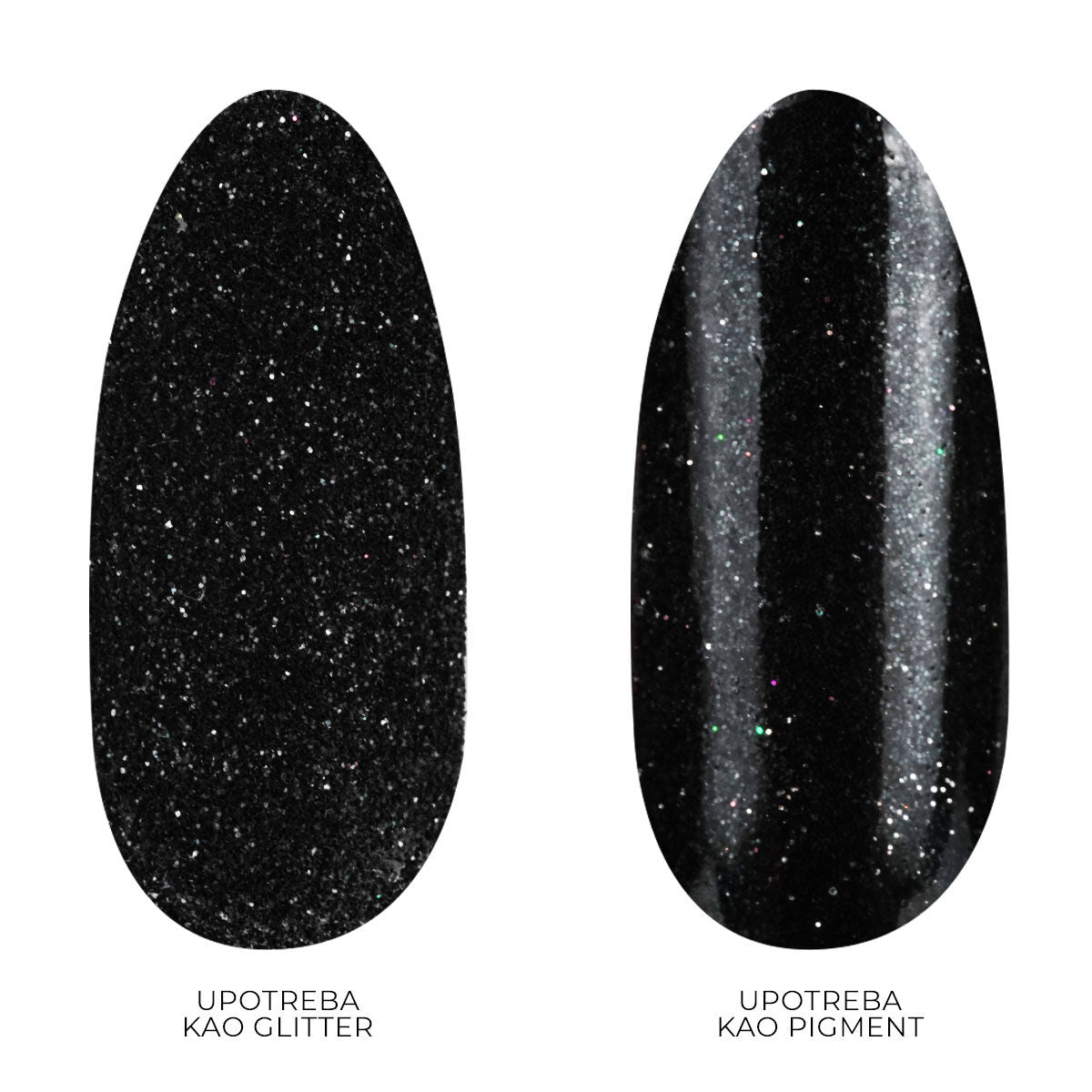Micro Glitter - Pure Black