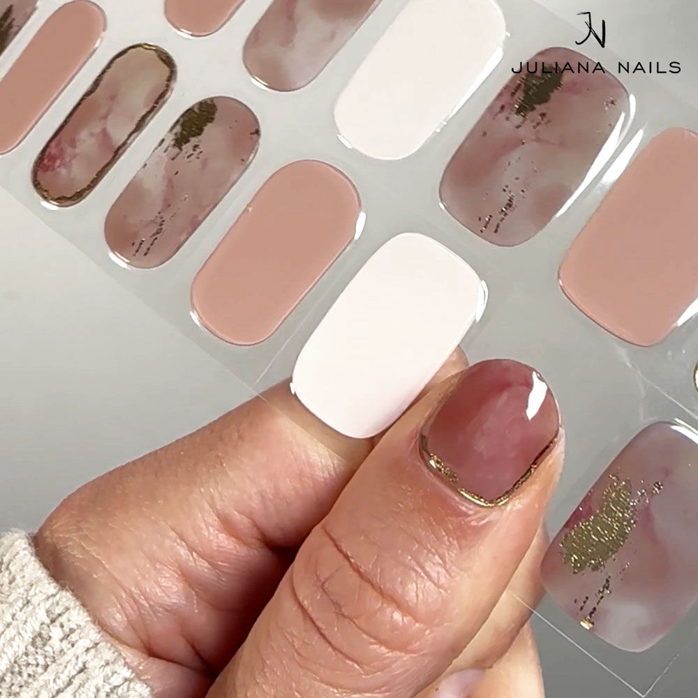 Nail Quickies – samoljepljive gel lak folije za nokte – Cozy Soul (20 kom.)