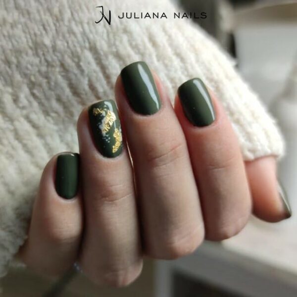 Nail art folija Golden Glow