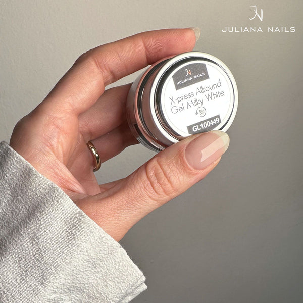 X-Press Allround Gel – 30 sek. – Milky White