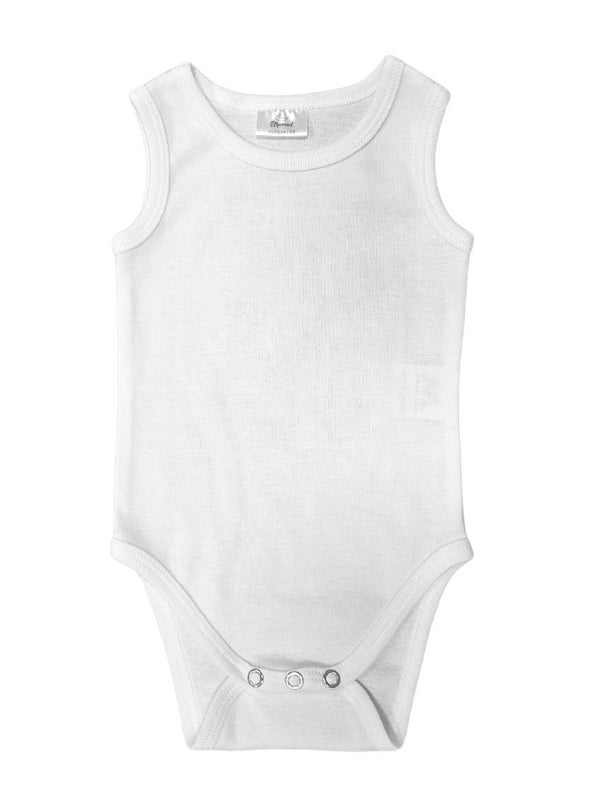 Body bez rukava - Set 3/1 - Bijeli