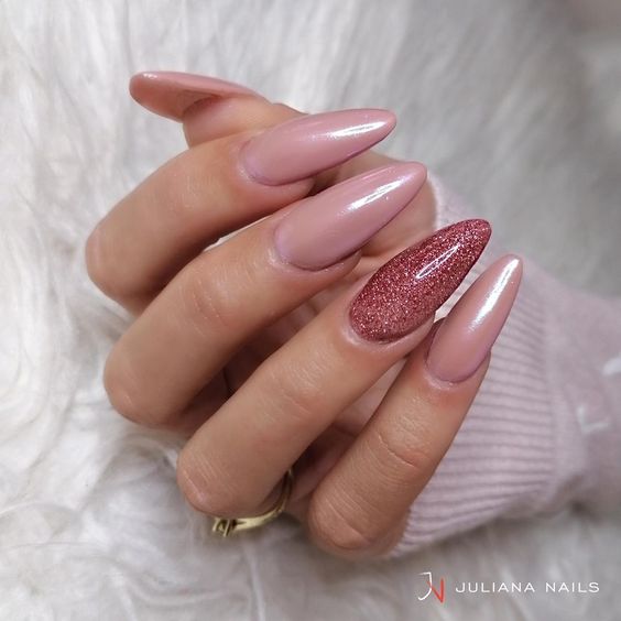 Gel lak Svjetlucavo rozi 6ml