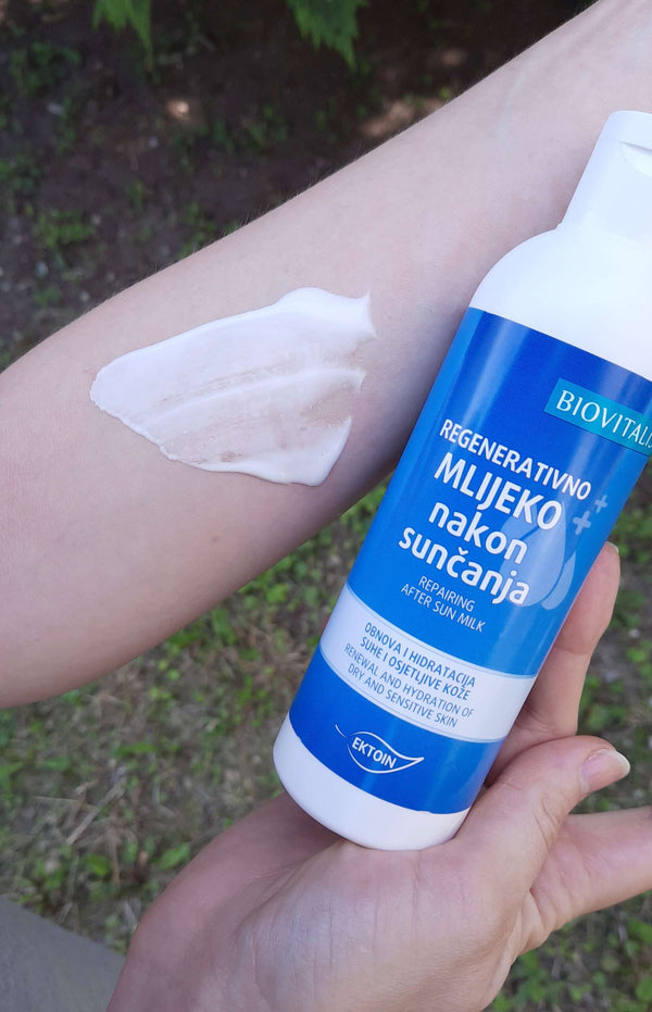 Regenerativno mlijeko nakon sunčanja