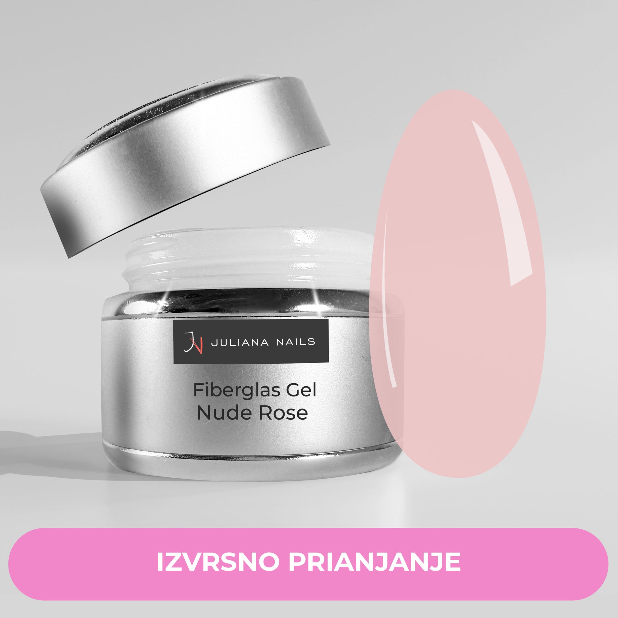 Fiberglas Gel Nude Rose