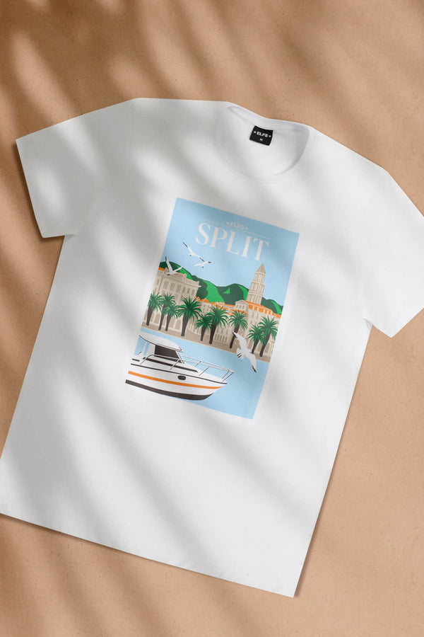 Muški T-shirt RAZGLEDNICA SPLIT