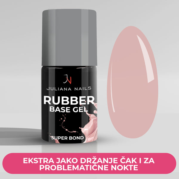Gel lak – Rubber Base Gel – Nude