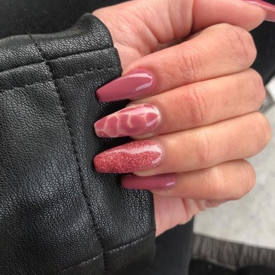 Gel lak Svjetlucavo rozi 6ml