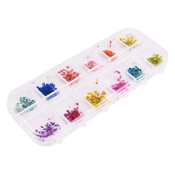 Nail Art Display XL – suho cvijeće – Flower Girl