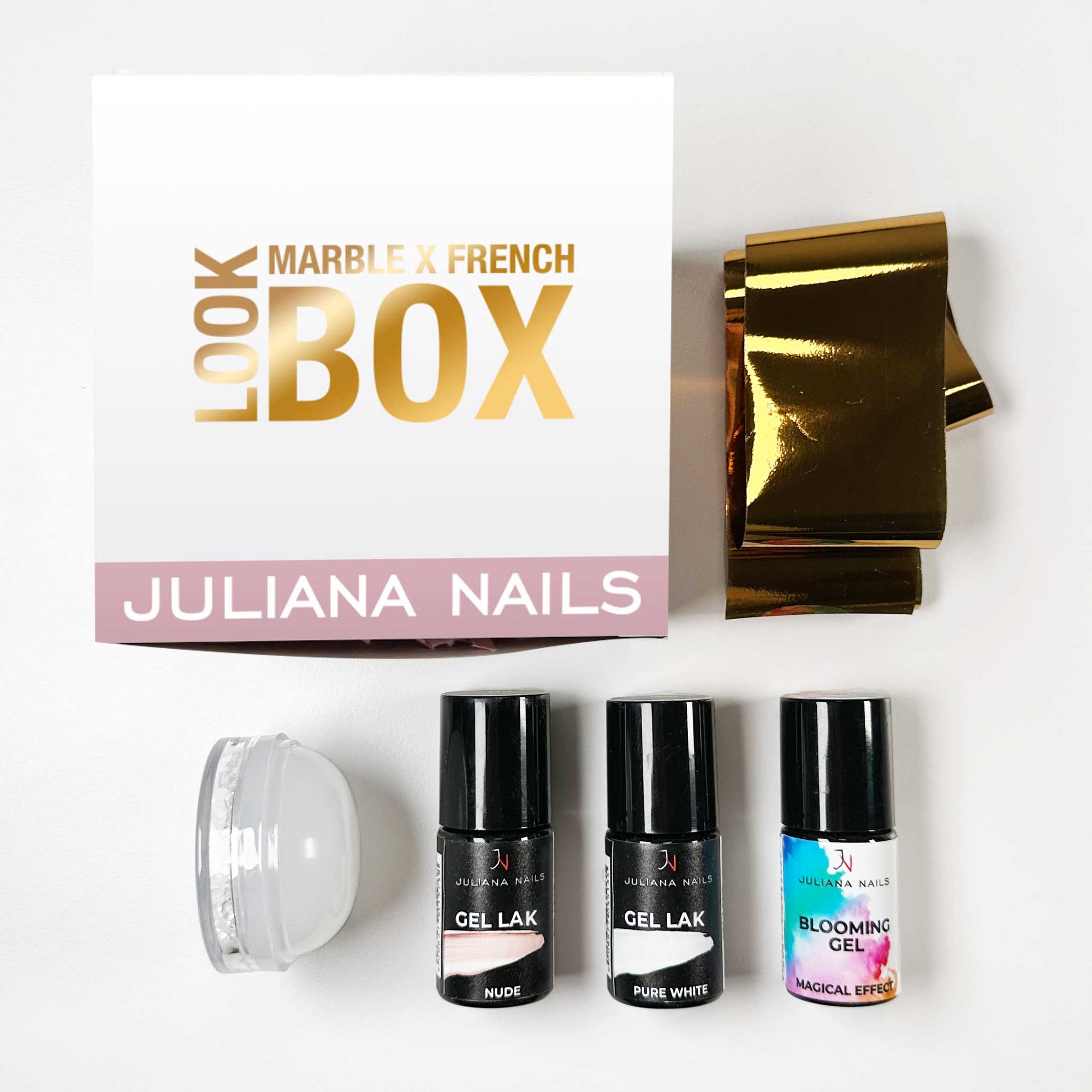 Look Box – Marble French Nails