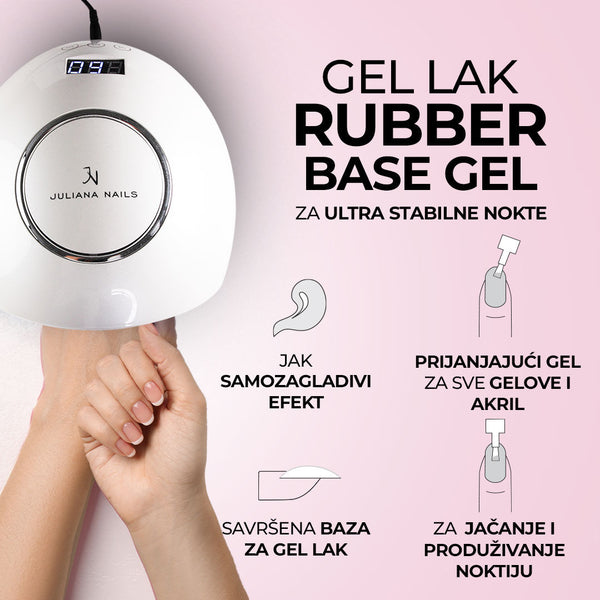 Gel lak – Rubber Base Gel – Blush