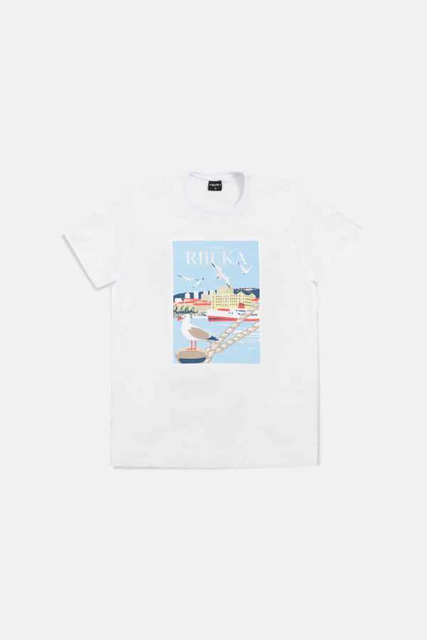Muški T-shirt RAZGLEDNICA RIJEKA