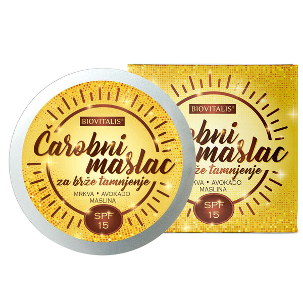 Čarobni maslac za brže tamnjenje SPF15