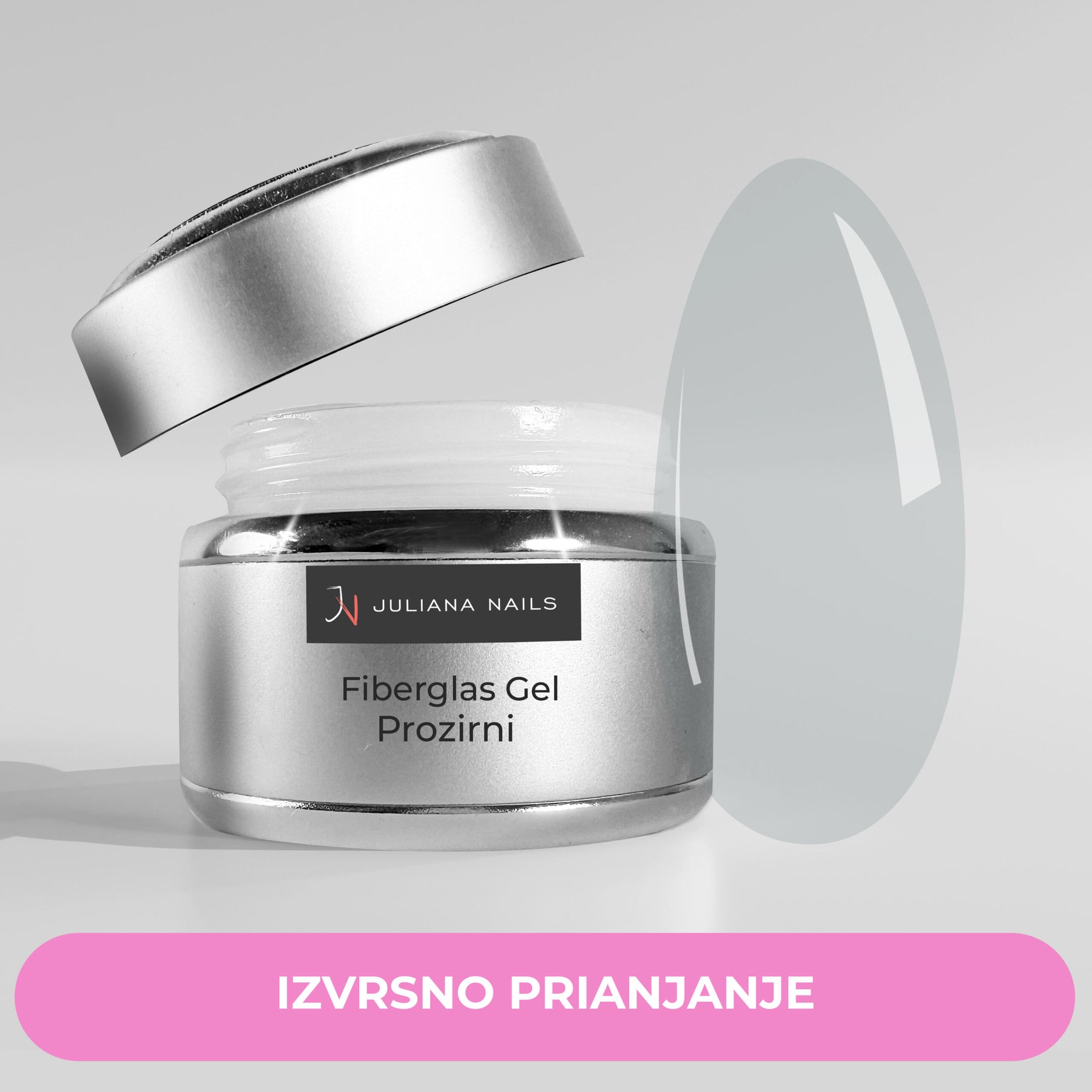 Fiberglas gel prozirni