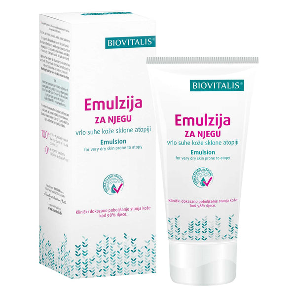 Emulzija za njegu vrlo suhe kože sklone atopiji