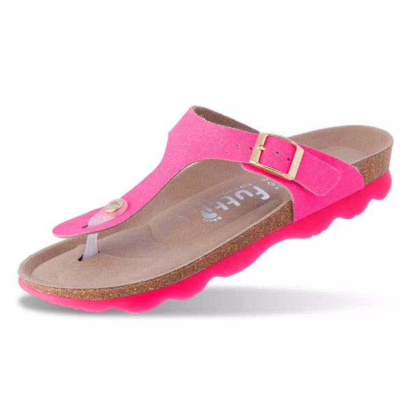 Boa Neon Fuchsia Glitter
