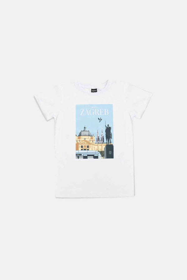 Ženski T-shirt RAZGLEDNICA ZAGREB