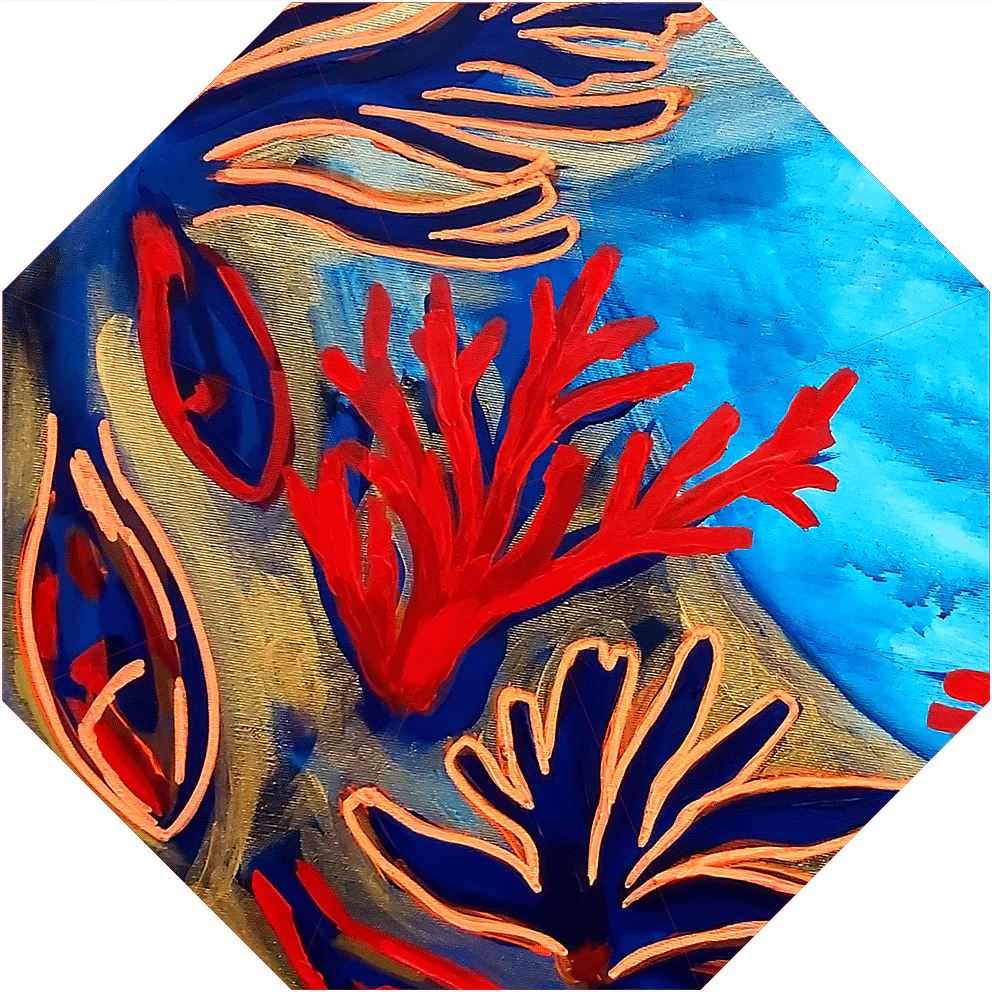 Umbrella - Coral reef II