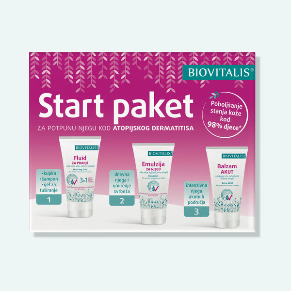 Start paket kod atopijskog dermatitisa