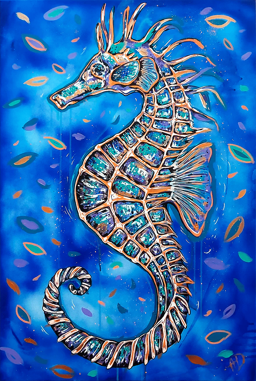 Art print - Seahorse