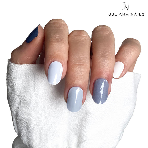 Nail Quickies – samoljepljive gel lak folije za nokte – Baby Shark (20 kom.)