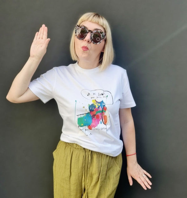 T- shirt  Ja ne živim kako drugi hoće...