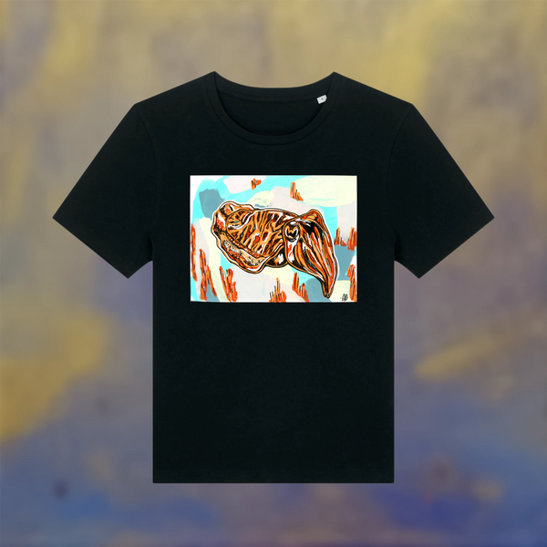T-shirt - Vintage cuttlefish