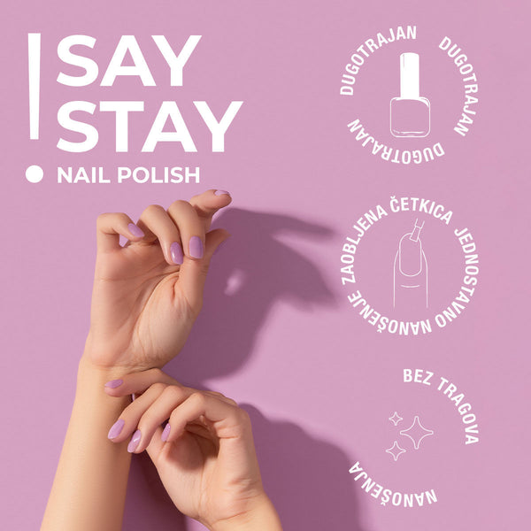 Say Stay! Lak za nokte 10ml – Snow Queen
