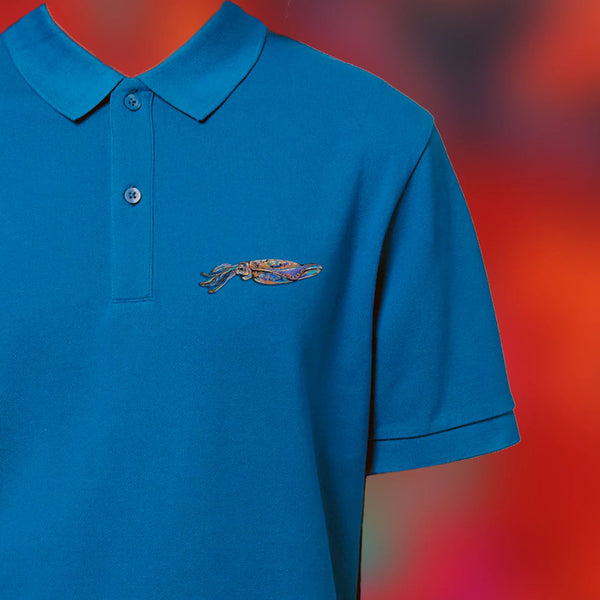 Polo t-shirt, blue