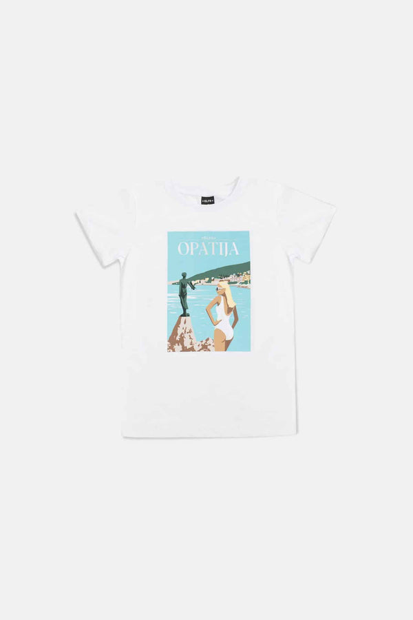 Ženski T-shirt RAZGLEDNICA OPATIJA