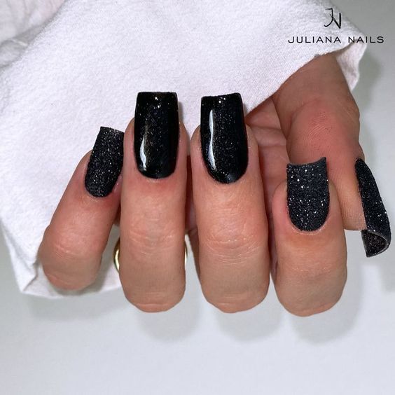 Micro Glitter - Pure Black